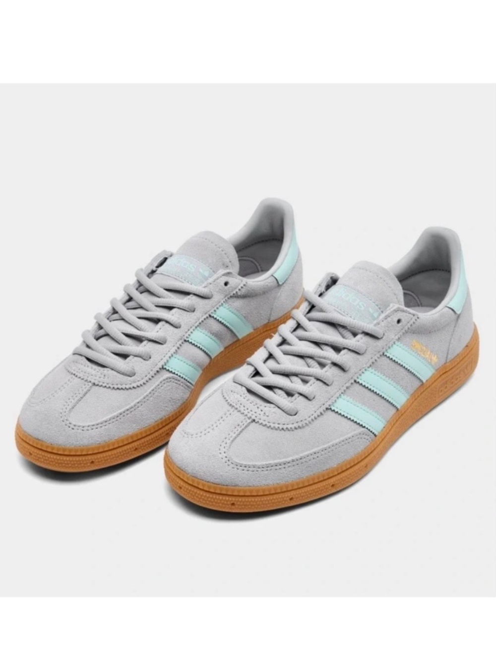 Adidas Handball Spezial - Grey/Mint (5.5Y / 6.5 Women's)